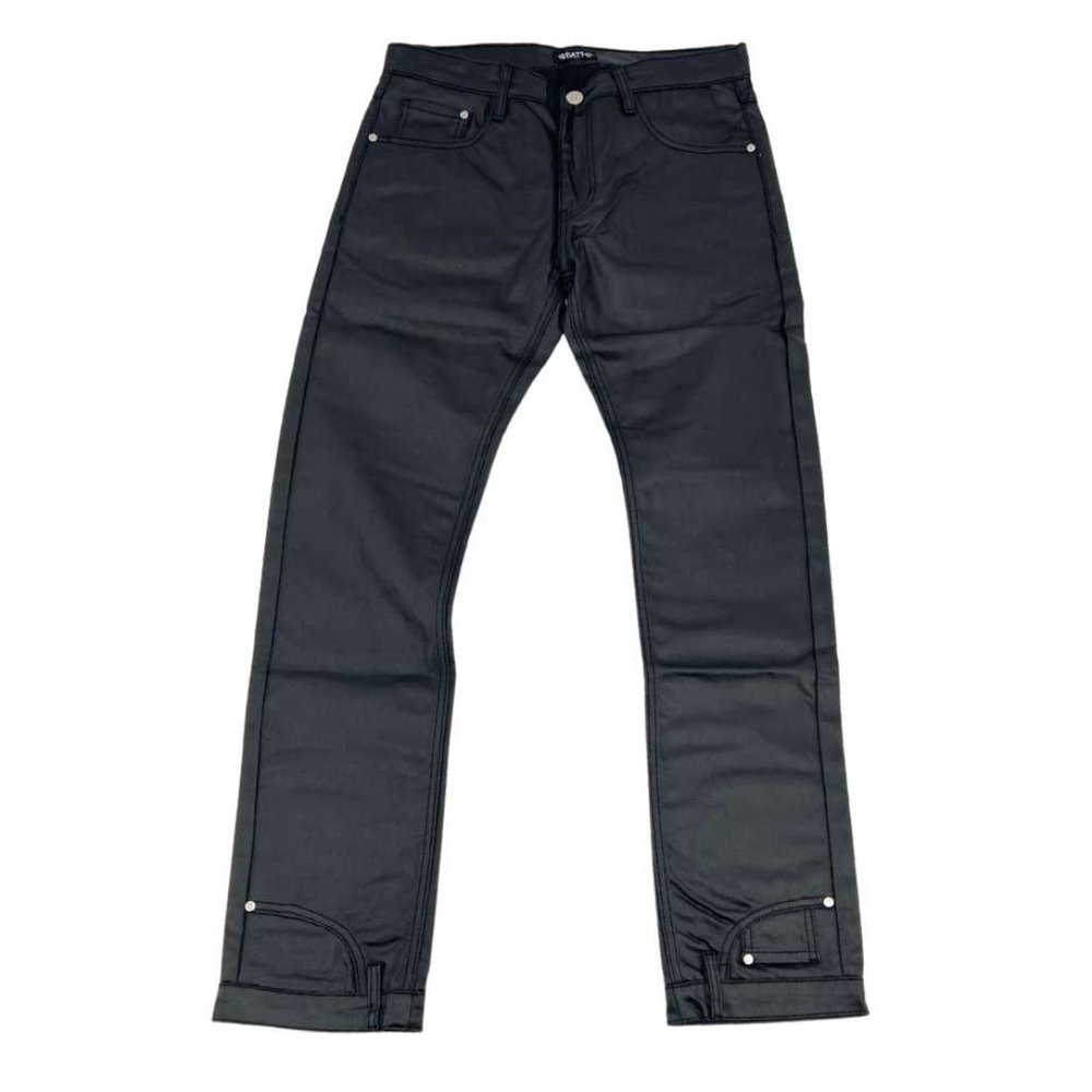 Static Denim | Men's Reverse Wax Denim Pants | Black | Size 32